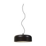 It's about RoMi Luce Pendente Marseille Ferro Nero | Adatto per 1x E27 