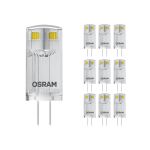 Confezione Multipack 10x Osram Parathom LED Pin G4 0.9W 100lm - 827 Bianco Molto Caldo | Sostitutiva 10W