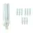 Confezione Multipack 10x Philips MASTER PL-C 10W - 827 Bianco Molto Caldo | 2 Pin