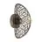 Eglo Luce Da Parete Swaby Acciaio Bronzo | IP20 - Adatto per 1x E27 