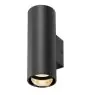 SLV Asto Aluminium Nero | Adatto per 2x GU10