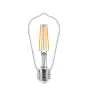Philips MASTER Value LED Bulbo E27 Edison Filamento Chiara 5.9W 806lm - 927 Bianco Molto Caldo | Miglior resa cromatica - Sostitutiva 60W