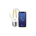 Nordlux Smart LED E27 Pera Filamento Chiara 4.7W 600lm 360D - 822-865 Regolabile Bianca | Dimmerabile