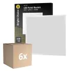 Confezione Multipack 6x Pannello a LED Backlit 36W 3240lm - 840 Bianco Freddo | 60x60cm - UGR 