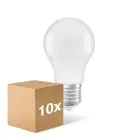 Confezione Multipack 10x Ledvance Classic LED E27 Pera Ghiaccio 4.9W 470lm - 827 Bianco Molto Caldo | Sostitutiva 40W